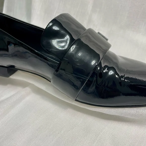 Karl Lagerfeld Paris Nelia Patent Leather Loafers - Picture 8 of 10